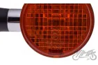 Posūkio žibintas VT600 2 vnt. su laikikliu chromuotas