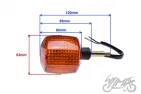 LAMP, TURN SIGNAL KAWASAKI GPZ400R/600R