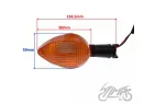 LAMP, TURN SIGNAL R1 R6 DROP-SHAPED RH