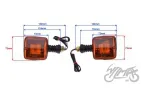 LAMP, TURN SIGNAL SPARE NEW DT XT TDR PAIR