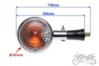 LAMP, TURN SIGNAL SPARE XV250 1100 CLEAR LENS
