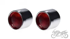 LAMP, REAR, E-APPR., APRILIA SR50, CHROME