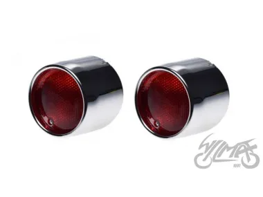 LAMP, REAR, E-APPR., APRILIA SR50, CHROME