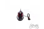 LAMP, FENDER, RED, CHROME