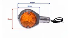 LAMP, TURN SIGNAL compatible with Harley-Davidson motorcycles, HANDLEBAR MOUNT, 7/8