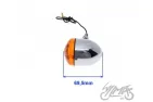 LAMP, TURN SIGNAL, BULLET, SHORT MOUNT 8 mm