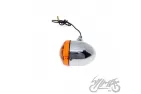 LAMP, TURN SIGNAL, BULLET, SHORT MOUNT 8 mm