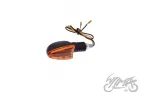 LAMP, TURN SIGNAL, OVAL AMBER LENS, LEFT FRONT