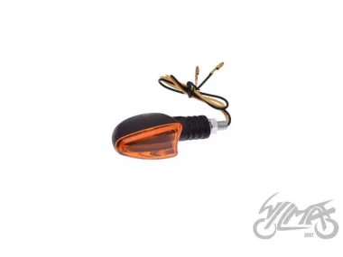 LAMP, TURN SIGNAL, OVAL AMBER LENS, LEFT FRONT