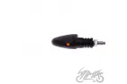 LAMP, TURN SIGNAL, OVAL AMBER LENS, LEFT FRONT