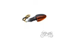 LAMP, TURN SIGNAL, OVAL AMBER LENS, LEFT FRONT 12V23W ECE