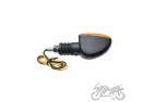 LAMP, TURN SIGNAL, OVAL AMBER LENS, LEFT FRONT 12V23W ECE