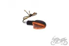 LAMP, TURN SIGNAL, OVAL AMBER LENS, RIGHT FRONT