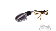 LAMP, TURN SIGNAL, OVAL, CARBON-LOOK, CLEAR LENS, LH FRONT