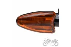 LAMP, TURN SIGNAL, OVAL, CARBON-LOOK, AMBER LENS, RH FRONT ECE