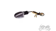 LAMP, TURN SIGNAL, OVAL, CLEAR LENS, LEFT FRONT