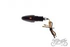 LAMP, TURN SIGNAL, OVAL, CLEAR LENS, LEFT FRONT