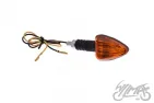 LAMP, TURN SIGNAL, CONE, AMBER LENS, CUTS