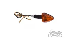 LAMP, TURN SIGNAL, CONE, AMBER LENS, CUTS