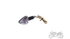 LAMP, TURN SIGNAL, CONE, CLEAR LENS, CUTS