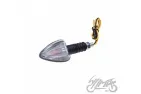 LAMP, TURN SIGNAL, CONE, CLEAR LENS, CUTS ECE