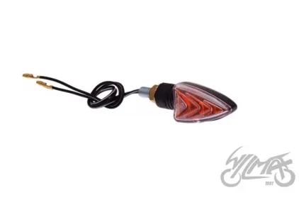 LAMP, TURN SIGNAL, CONE, CLEAR LENS, SHORT RIGHT FRONT