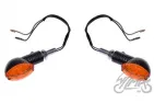 LAMP, TURN SIGNAL CARBON-LOOK, AMBER LENS, LED