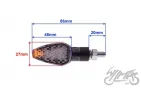 POSŪKIO ŽIBINTŲ KOMPLEKTAS CARBON LED