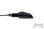 LAMP, TURN SIGNAL BLACK CLEAR LENS, LED,