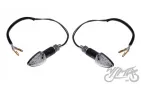 LAMP, TURN SIGNAL MINI CARBON-LOOK, CLEAR LENS, LED,