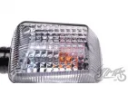 LAMP, TURN SIGNAL MINI BLACK, CLEAR LENS, LONG 4PCS+EXTRAS
