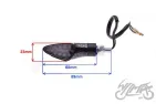 LAMP, TURN SIGNAL CARBON-LOOK CLEAR LENS LED