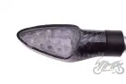LAMP, TURN SIGNAL CARBON-LOOK CLEAR LENS LED