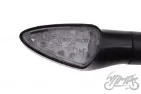 LAMP, TURN SIGNAL BLACK CLEAR LENS LED