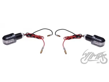 LAMP, TURN SIGNAL CARBON-LOOK CLEAR LENS LED