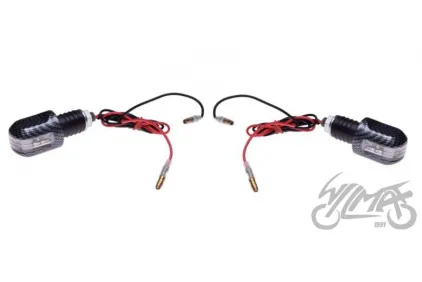 LAMP, TURN SIGNAL CARBON-LOOK CLEAR LENS LED
