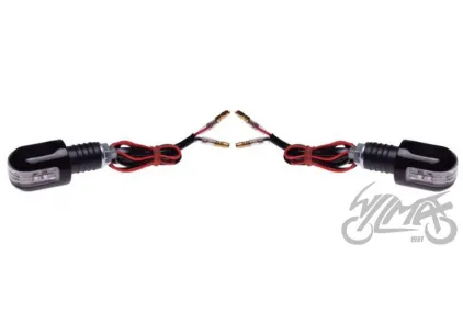LAMP, TURN SIGNAL BLACK CLEAR LENS LED