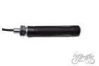 LAMP, TURN SIGNAL MATT BLACK CLEAR LENS LED