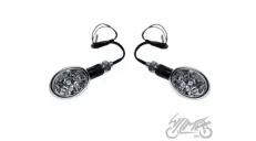 LAMP, TURN SIGNAL BLACK CLEAR LENS LED