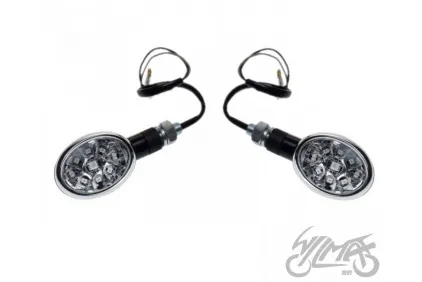 LAMP, TURN SIGNAL BLACK CLEAR LENS LED