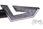 LAMP, TURN SIGNAL BLACK CLEAR LENS LED
