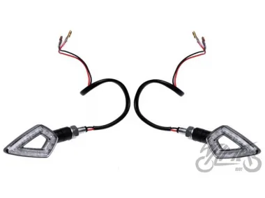 LAMP, TURN SIGNAL BLACK CLEAR LENS LED