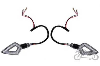 LAMP, TURN SIGNAL BLACK CLEAR LENS LED