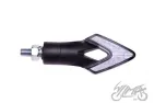 LAMP, TURNSIGNAL BLACK, WHITE LENS LED