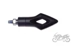 LAMP, TURNSIGNAL BLACK, WHITE LENS LED