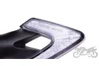 LAMP, TURNSIGNAL BLACK, WHITE LENS LED