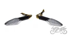 LAMP, TURN SIGNAL INDICATOR LED CLEAR LENS BLACK