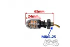 MINI POSŪKIO ŽIBINTŲ KOMPLEKTAS LED
