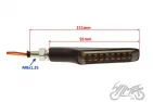 Žibintas priekinis posūkio ATV UTV LED, 2 vnt. rinkinys