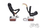 MINI LED FRONT TURN SIGNAL LIGHT FOR HARLEY CHROME